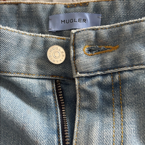 MUGLER
Spiral stretch jersey-paneled skinny jeans - Picture 2 of 6